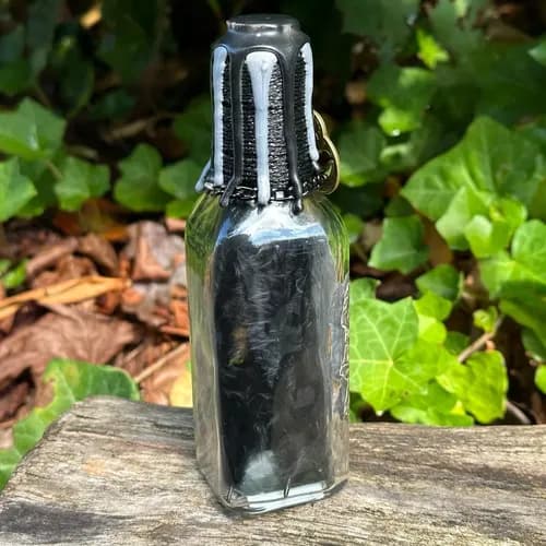 Botella De Pocion Decorativa Raven - A Pedido Gris 2