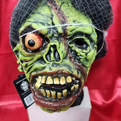 Mascara Chamber Horrors /trick Or Treats - A Pedido_exkarg Verde 4