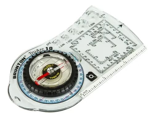 Brújula Geológica Brunton Truarc 10 Plástico Blanco A Prueba De Agua 2