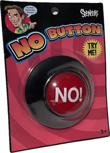 Juego / Boton De Broma No - A Pedido_exkarg Rojo 2
