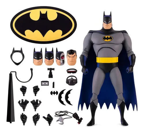 Figura De Acción Articulada Batman Mondo 33 Cm Serie Animada Accesorios 3