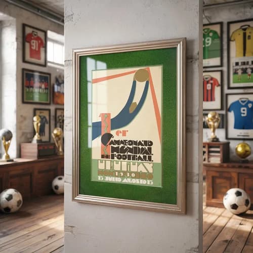 Póster De La Copa Mundial De Fútbol - A Pedido 4