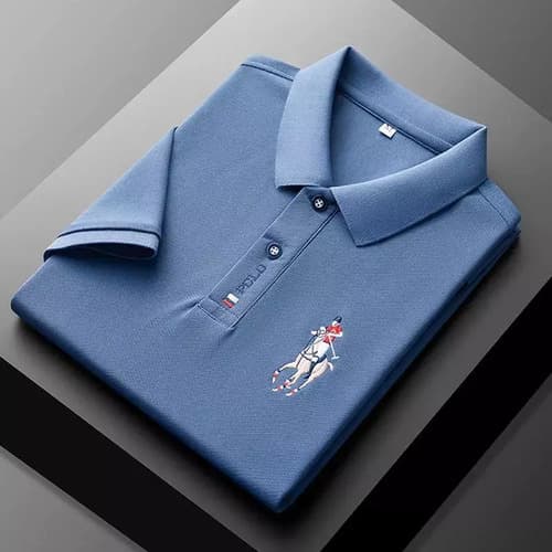 Chomba Embroidered Polo - A Pedido_exkarg Azul S 2