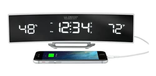 Reloj Escritorio La Crosse Technology Curve- A Pedido_exkarg 4