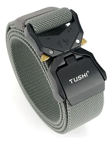 Cinturon Tactico Belt Alloy Buckle - A Pedido_exkarg Negro 125 Cm 6