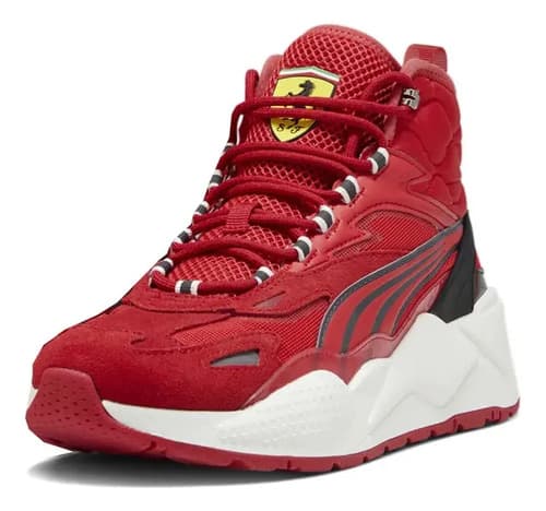 Botas Puma Sf Rsx Mid High Ferrari - A Pedido_exkarg Rojo 40 Eu 4
