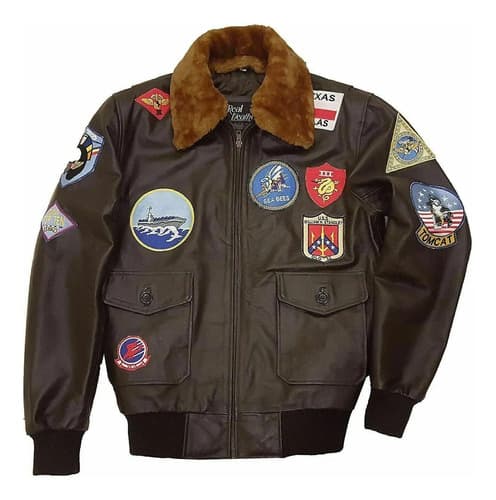 Campera Top Gun Maverick - A Pedido_exkarg Marrón 38 X