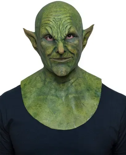 Máscara De Duende Elfo Tek'zik Hyper Mask Disfraz Halloween Color Verde 2
