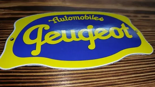 Cartel Decorativo Automobiles Peugeot - A Pedido_exkarg X 3
