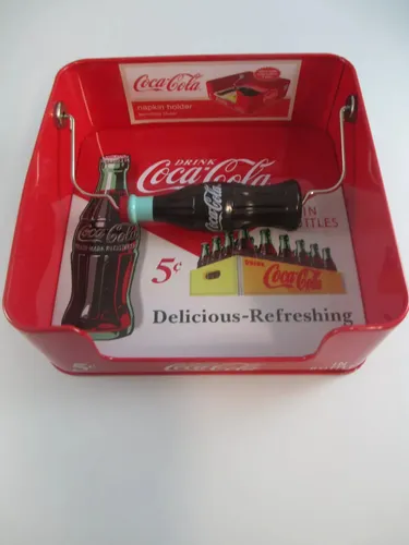 Servilletero Coca Cola Holder - A Pedido_exkarg Rojo 5