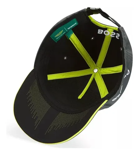 Gorra Aston Martin F1 Cap Alonso - A Pedido_exkarg Gris M 4