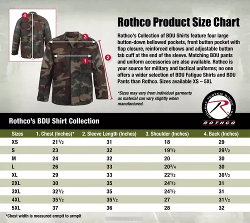 Camisa Rip-stop Military B.d.u. - A Pedido_exkarg Marrón M 5