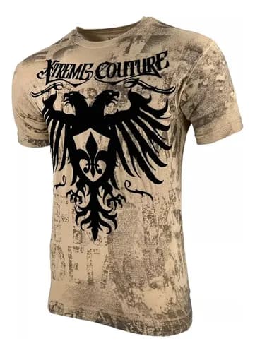 Remera  Rain Eagle Biker - A Pedido_exkarg Marrón S 5