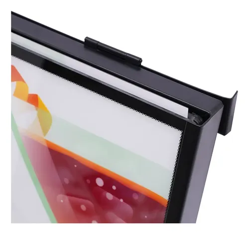 Soporte Para Carteles Con Luz De Led - A Pedido Negro 7
