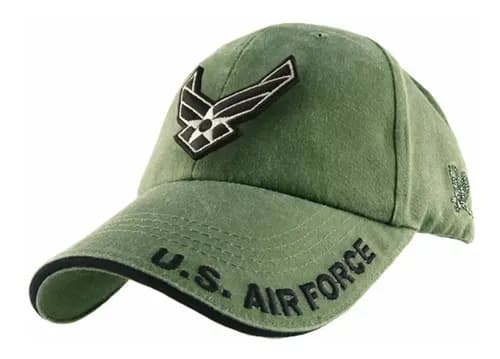 Gorra U.s.a.f. Us Air Force Oficial - A Pedido_exkarg Verde Xxx