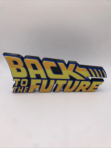 Cartel 3d Volver Al Futuro - A Pedido X 3