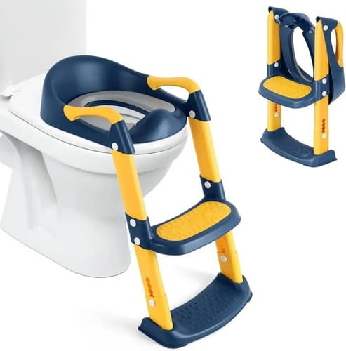 Asiento Para Inodoro Niños - A Pedido_exkarg Azul 3
