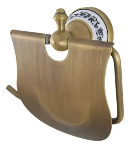 Porta Rollo Papel Higienico Retro  Brass - A Pedido_exkarg Dorado 2