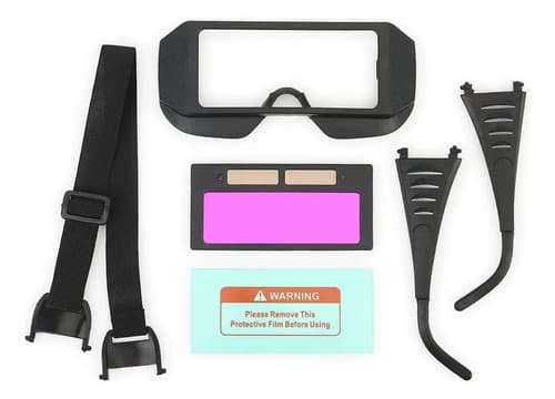 Gafas De Soldadura Con Oscurecimiento Automático - A Pedido Negro 3