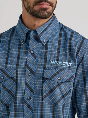 Camisa Wrangler Western Snap Black - A Pedido_exkarg Wrangler S 4