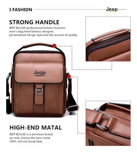Morral + Billetera Jeep Original - A Pedido_exkarg Marrón 5
