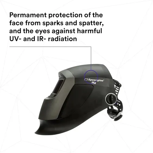 Casco De Soldadura Con Filtro Automático Y Diseño Ergonómico Negro Lisa 4