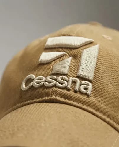 Gorra Red Canoe Cessna 3d Logo - A Pedido_exkarg Beige M 6