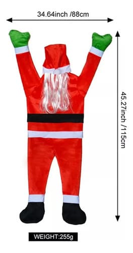 Adorno Papa Noel Colgante - A Pedido_exkarg Rojo 6