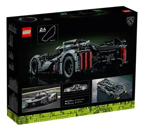 Lego Technic 42156 - Hipercoche Híbrido Peugeot 9x8 24h Le Mans, Número De Piezas 1775 2
