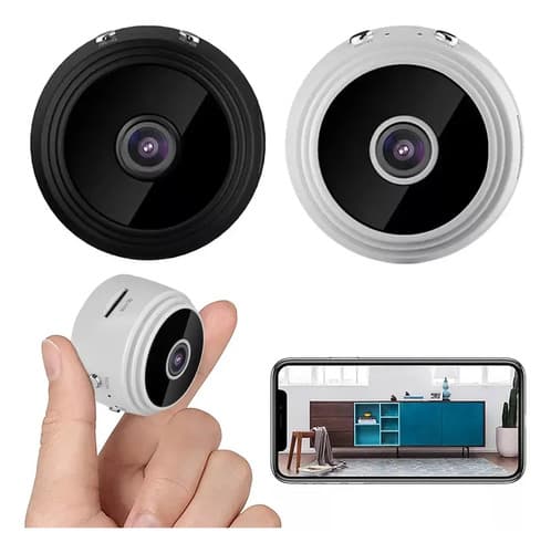 Mini Cámara De Seguridad Magnética Camtrix - A Pedido_exkarg Blanco 7