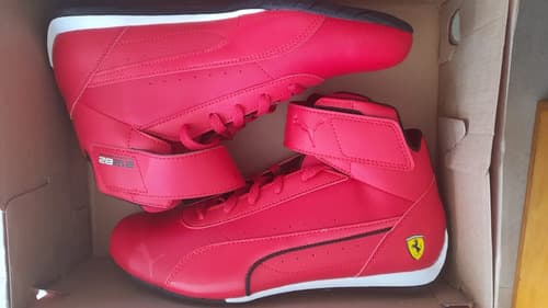 Botitas Puma Ferrari Neo Cat(43)_exkarg Rojo 34,5 Ar 2