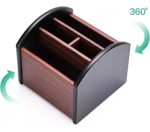 Organizador De Control Remoto Caddy - A Pedido_exkarg Marrón