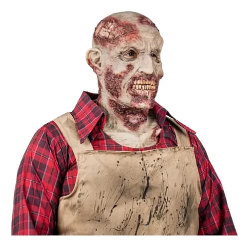Máscara De Zombi Hiperactiva Ghoulish Productions - A Pedido Piel 3