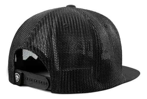 Gorra Ariat Mens 3d Embroidered Logo - A Pedido Negro M 2