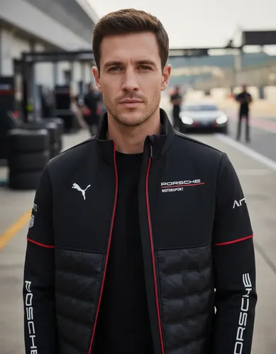 Campera Puma Porsche Motorsport_ A Pedido Negro 38