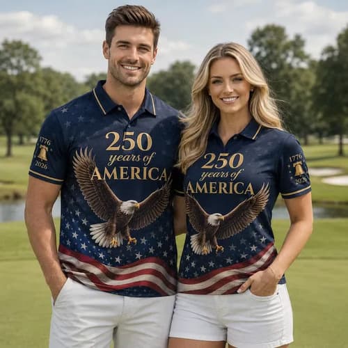 Chomba America Usa Patriotic Polo - A Pedido Azul S 2