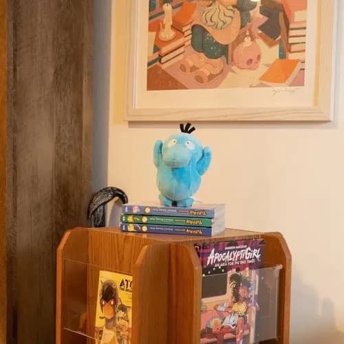 Muñeco Peluche Pokemon Shiny Psyduck 7  - A Pedido Azul 3