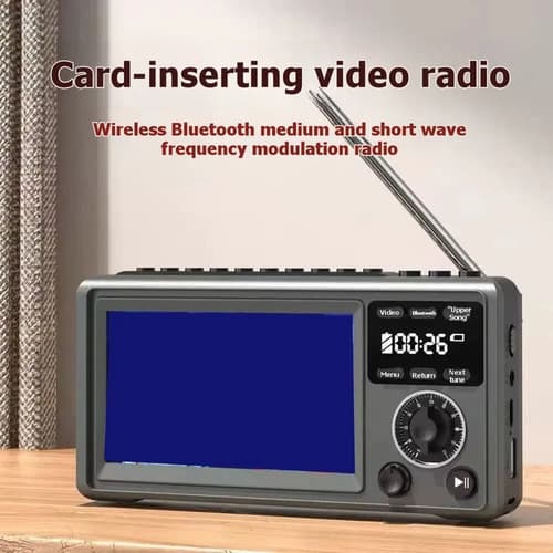 Reproductor Video Portátil 4,3 Pulgadas Bluetooth - A Pedido Negro 4