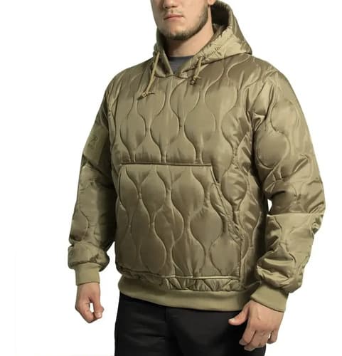 Hoodie Men's Quilted Woobie - A Pedido_exkarg S Verde 4