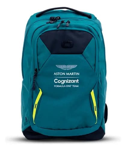 Mochila Official Aston Martin - A Pedido_exkarg Turquesa Liso