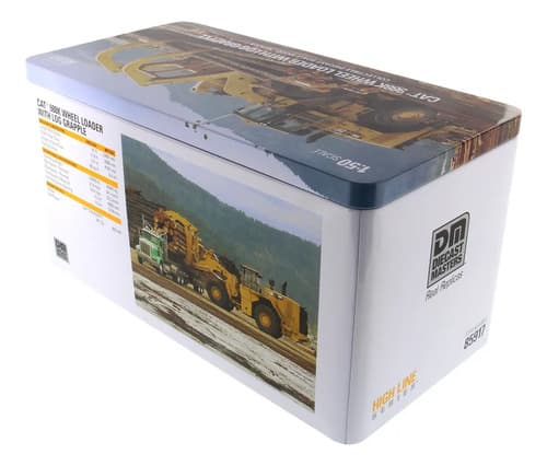 Cargadora De Ruedas Caterpillar 988k Escala 1:50 Diecast Masters Amarilla Amarillo 7