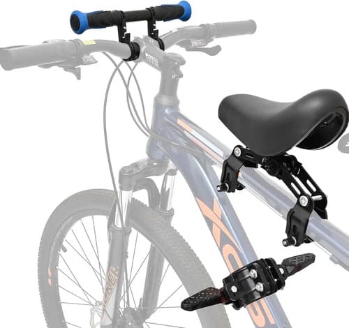 Asiento De Bicicleta Para Niños - A Pedido_exkarg Negro