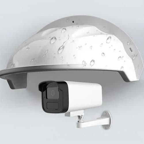 Protector Camara De Seguridad Cctv Outdoor - A Pedido_exkarg Blanco 3