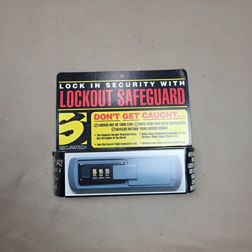 Caja De Seguridad Con Llave De Pared - A Pedido_exkarg Negro