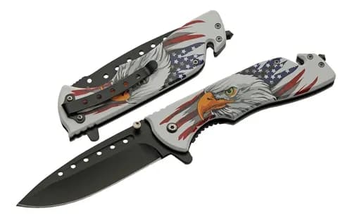 Navaja Plegable De Rescate Usa - A Pedido_exkarg Blanco 5