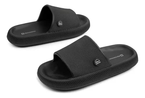 Chanclas Para Hombre Alpine Swiss Omar - A Pedido_exkarg Negro 41 Ar 3
