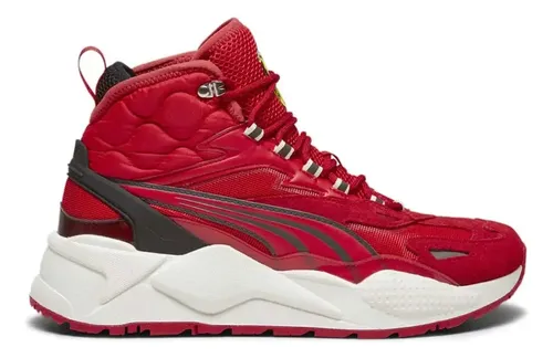 Botas Puma Sf Rsx Mid High Ferrari - A Pedido_exkarg Rojo 40 Eu 5