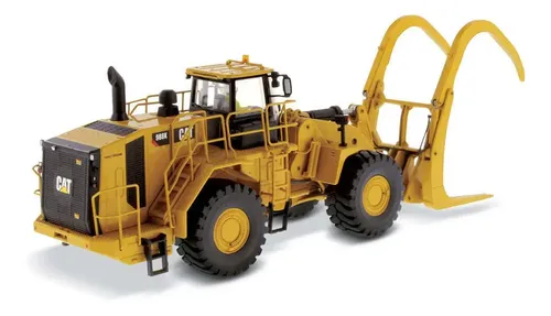 Cargadora De Ruedas Caterpillar 988k Escala 1:50 Diecast Masters Amarilla Amarillo 3