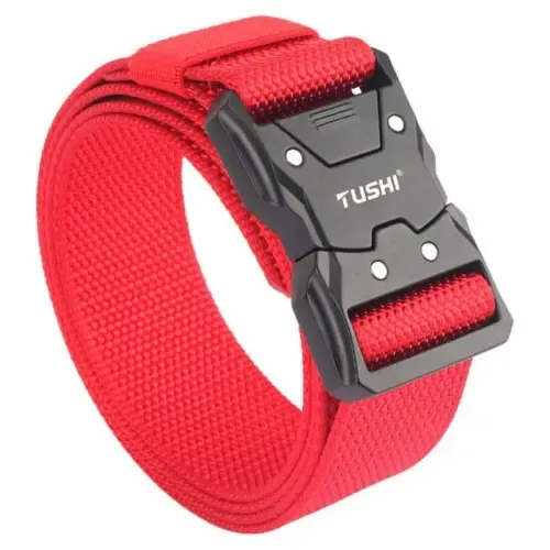Cinturon Tactico Hard Alloy - A Pedido_exkarg Negro 125 Cm 6