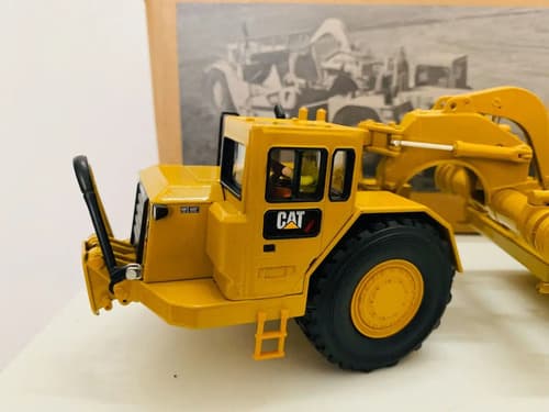 Camioneta Caterpillar 657g 1:50 Diecast Masters Amarilla Amarillo 5